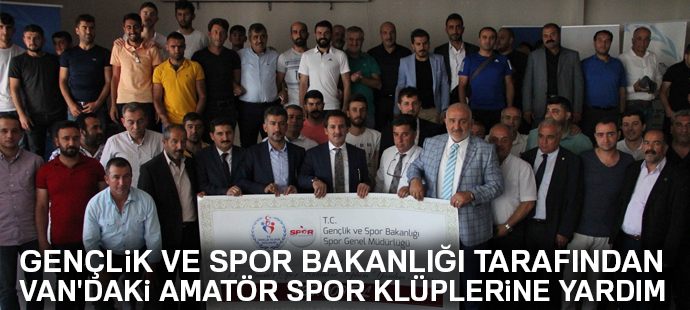 Gençlik ve Spor Bakanlığı tarafından Van