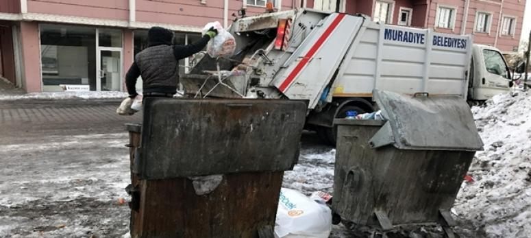 Muradiye Belediyesinden çevre temizliği