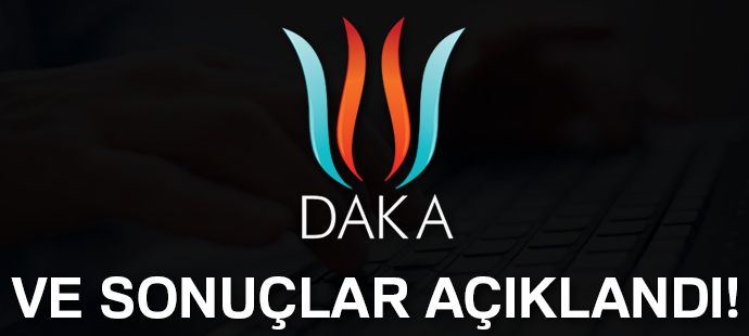 DAKA 2018 Yılı Teknik Destek Programı 3. dönem başvuru sonuçları açıklandı