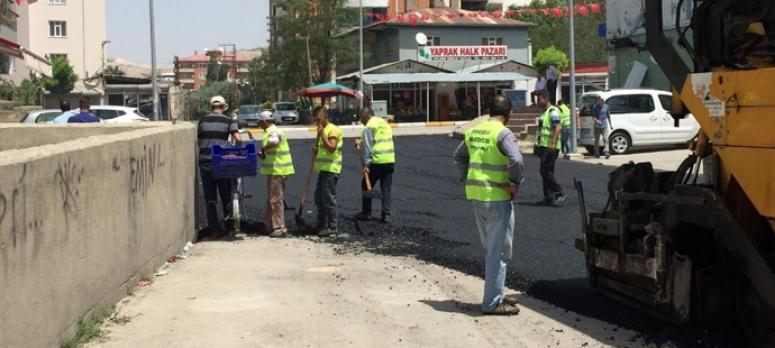 İpekyolu Belediyesinden hummalı çalışma 