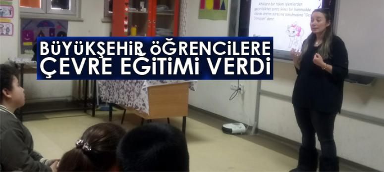 Öğrencilere çevre eğitimi