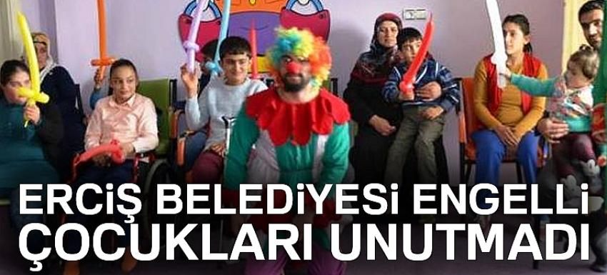 Erciş Belediyesi engelli çocukları unutmadı