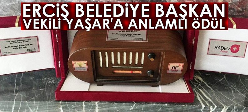 Erciş Belediye Başkan Vekili Yaşar