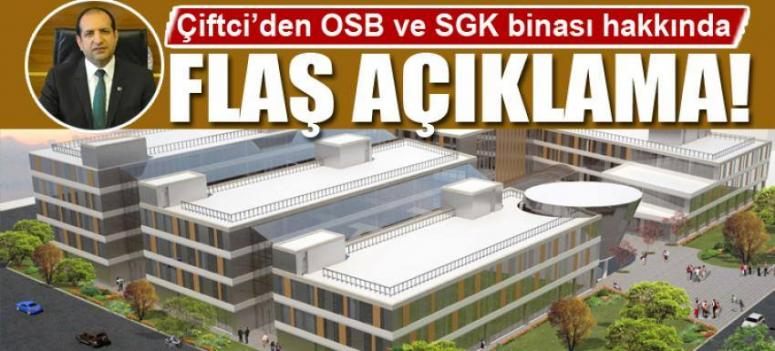 Erciş OSB ve SGK Hizmet binasında sona gelindi