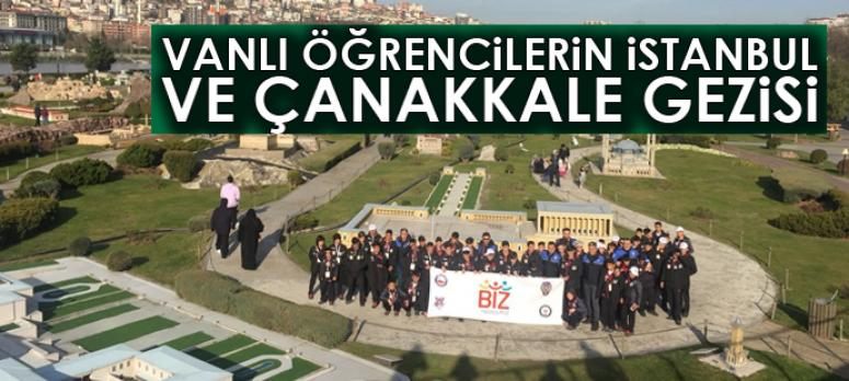 Vanlı öğrencilerin İstanbul ve Çanakkale gezisi