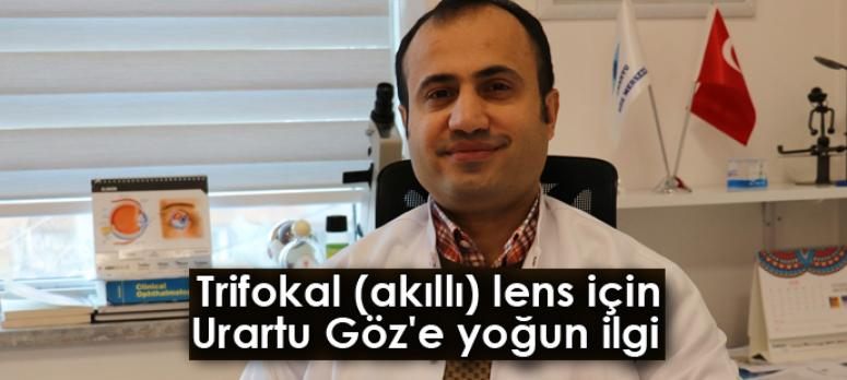 Trifokal (akıllı) lens için Urartu Göz