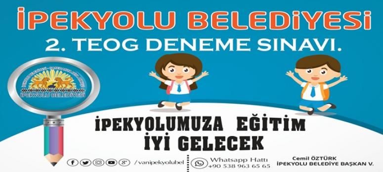 İpekyolu Belediyesinden ücretsiz deneme sınavı
