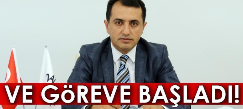 Genel Sekreter Yardımcısı Kaplan göreve başladı