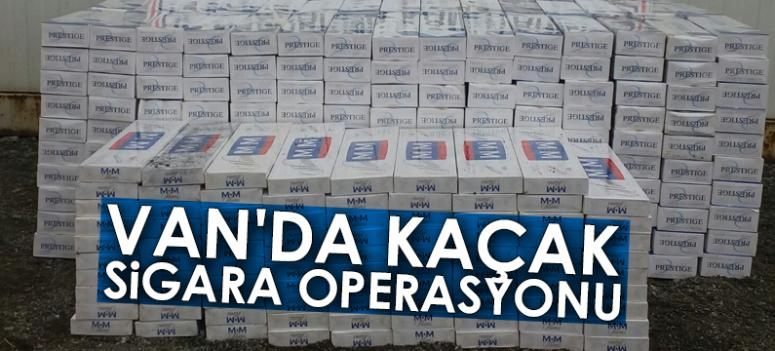 Jandarma, samanlıkta 6 bin 580 paket kaçak sigara ele geçirdi
