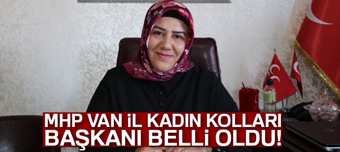 MHP İl Kadın Kolları Başkanlığına Suna Baştürk getirildi