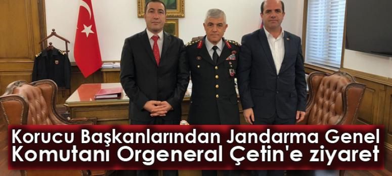 Korucu Başkanlarından Jandarma Genel Komutanı Orgeneral Çetin