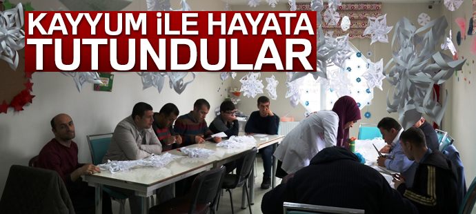 Kayyum ile hayata tutundular