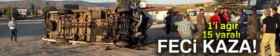 Malatyaspor taraftarı dönüş yolunda kaza yaptı: 1 ağır yaralı