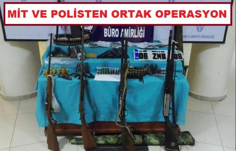 MİT ve polisten ortak operasyon: 15 gözaltı