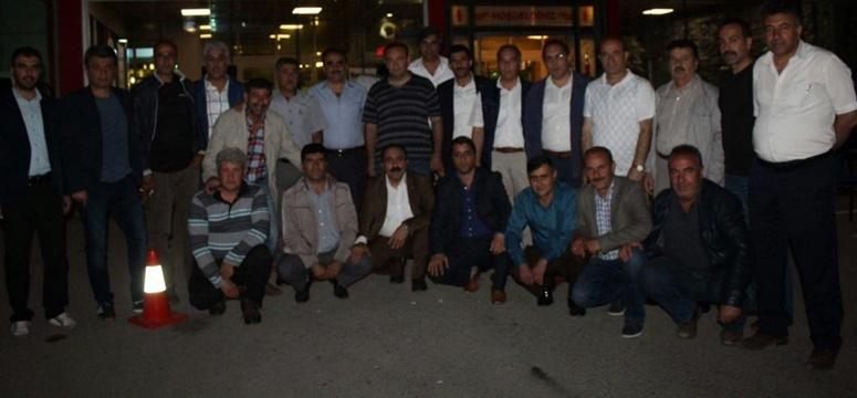  Makinistler iftar yemeğinde bir araya geldi