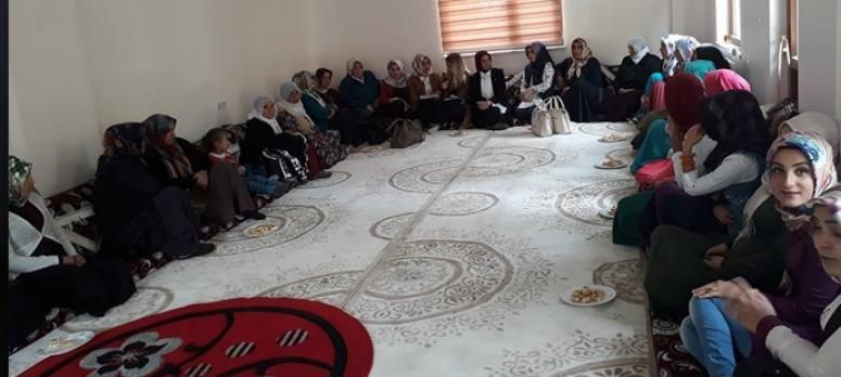 AK Parti Bahçesaray kadın kolları mülakatı yapıldı
