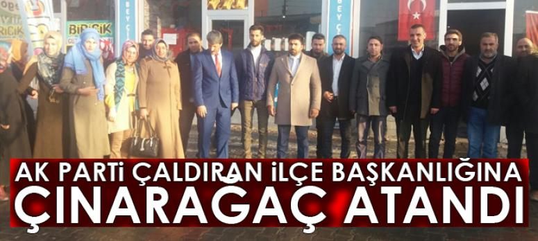 AK Parti Çaldıran İlçe Başkanlığına Çınarağaç atandı