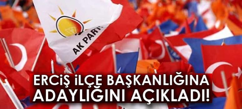 İş adamı Yağar, AK Parti Erciş İlçe Başkanlığı için aday oldu