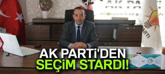 AK Partiden seçim startı