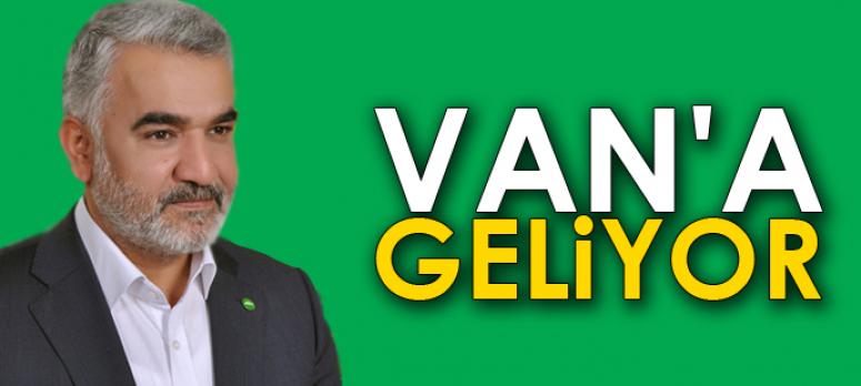 Hüda Par Genel Başkanı Yapıcıoğlu Van