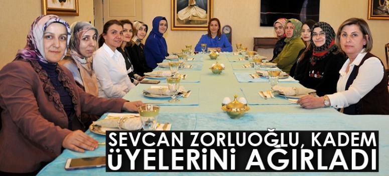 Sevcan Zorluoğlu, KADEM üyelerini ağırladı