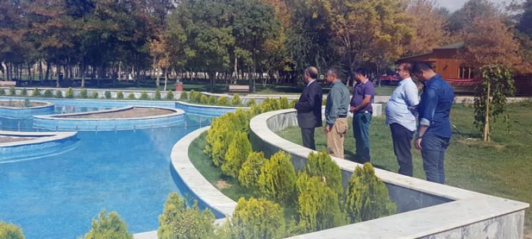 Genel Sekreter Yardımcısı Yaşar, park ve bahçeleri inceledi