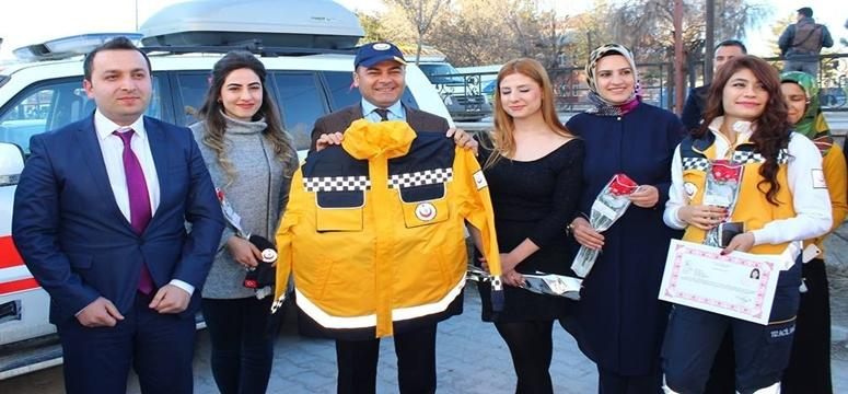  Kaymakam Yaşar, Acil Tıp Teknisyenlerinin gününü kutladı