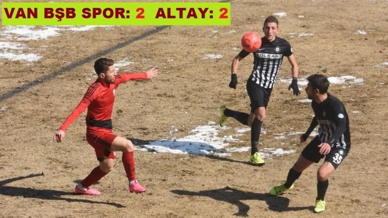 Van Büyükşehir Belediyespor Altay 2-2