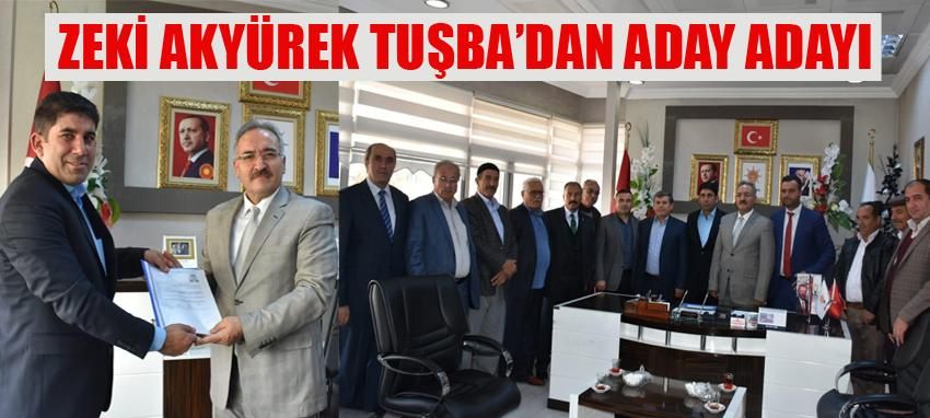 Zeki Akyürek Tuşba Belediye Başkan Aday Adayı