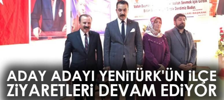 AK Parti Van Milletvekili aday adayı Yenitürk, ilçe ziyaretleri devam ediyor